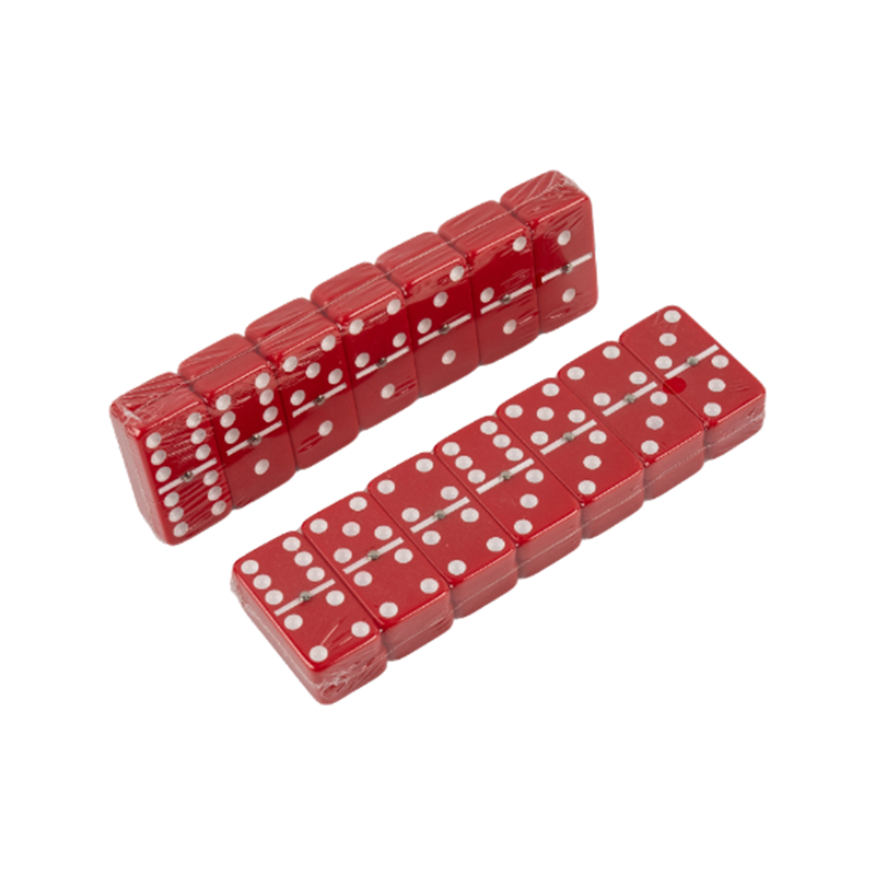 TABETOP PUZZLE RED DOMINO SETT